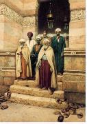 unknow artist Arab or Arabic people and life. Orientalism oil paintings  396 painting